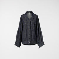 JEANSJACKE MIT FLEDERMAUSÄRMELN