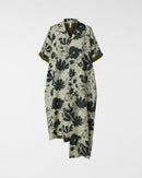 FLORAL ASYMMETRIC SHIRT
