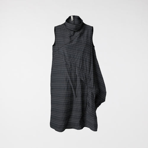 STRIPED SLEEVELESS DRESS