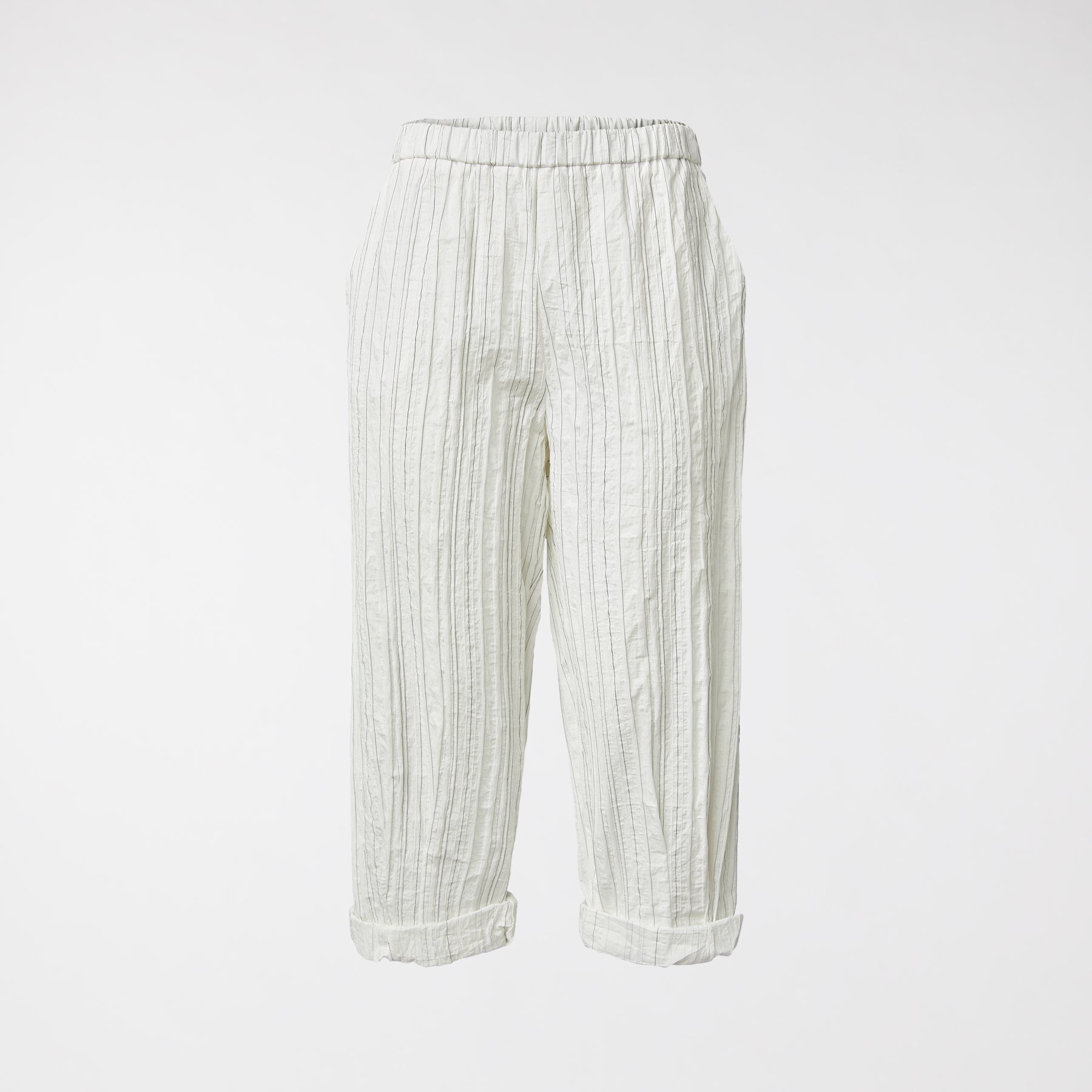 STRAIGHT STRIPED TROUSERS