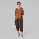 FELPA CON TAGLIO DIAGONALE