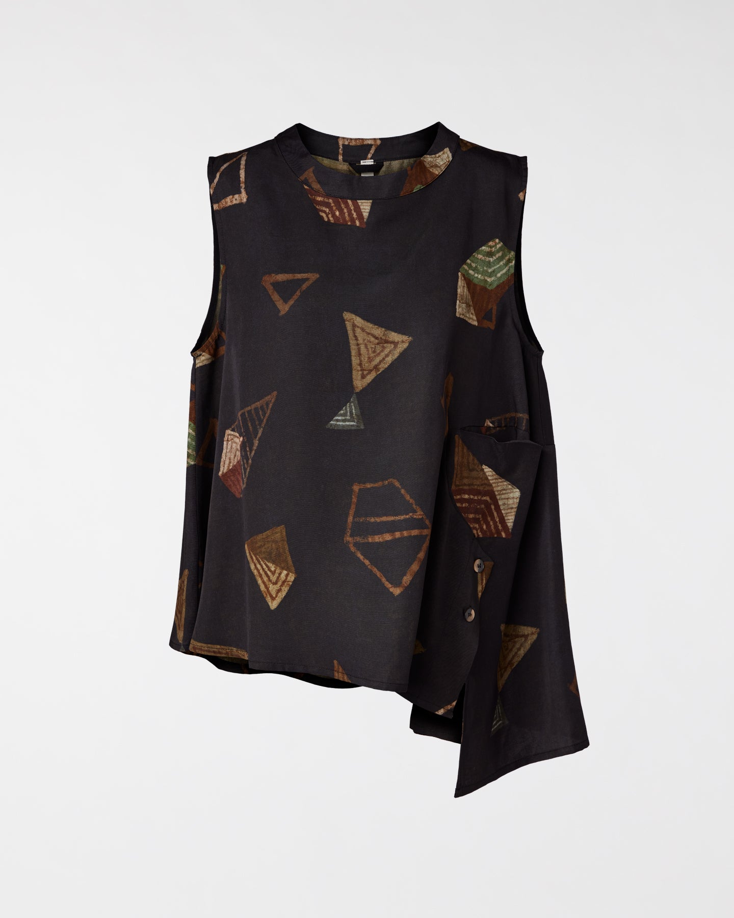BLUSA CON PATRON GEMETRICO