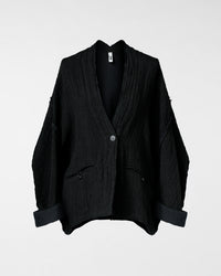 GEPRÄGTE SCHWERE JACKE