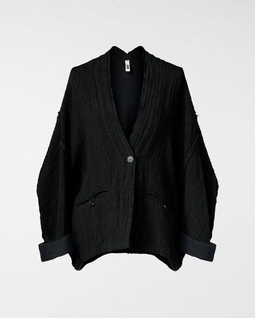 GEPRÄGTE SCHWERE JACKE