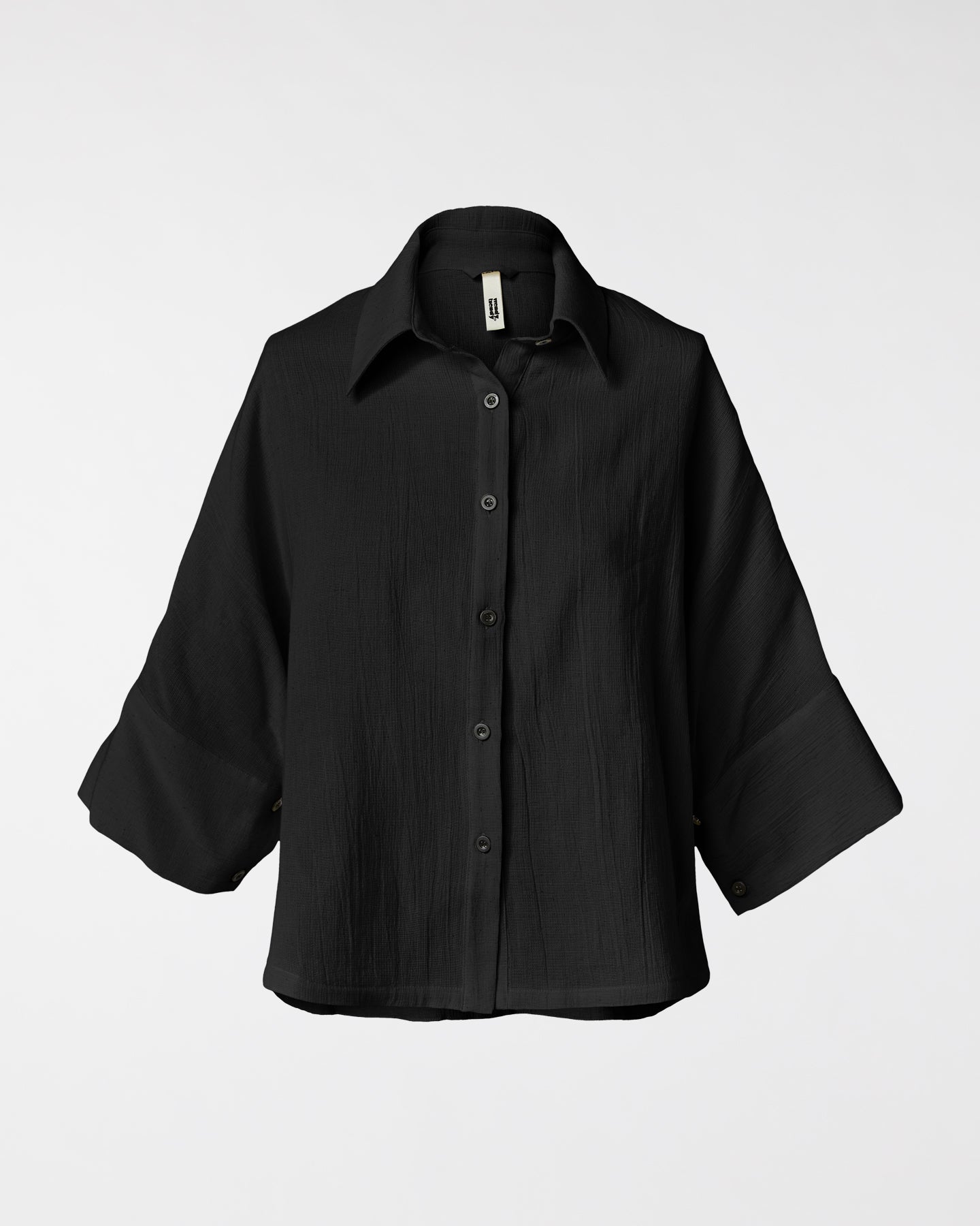 CHEMISE EN TISSU RAMIE' ET COTON
