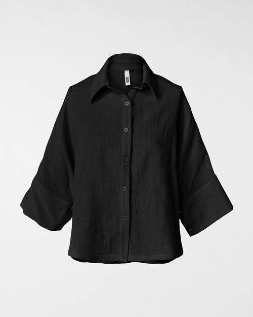 CHEMISE EN TISSU RAMIE' ET COTON