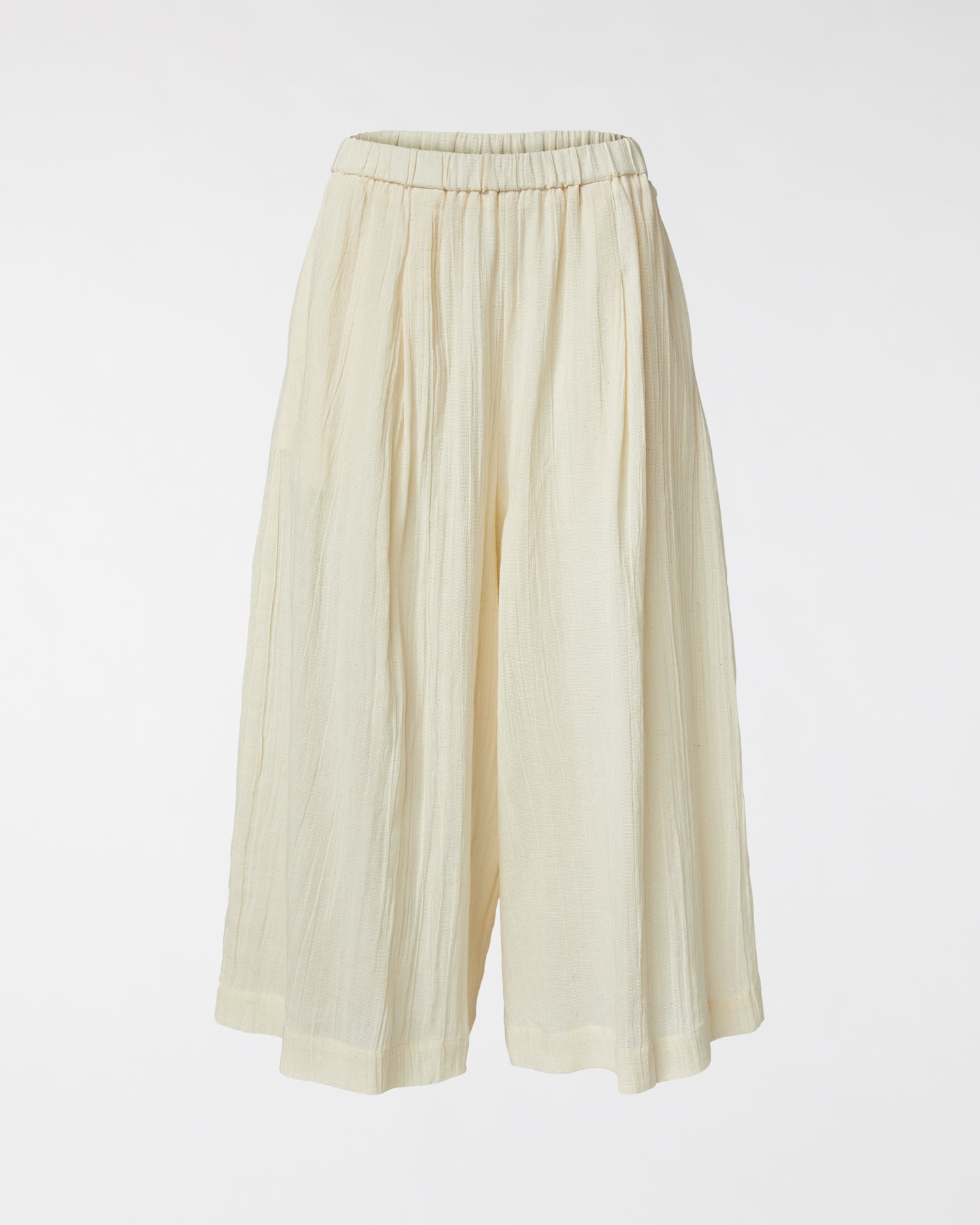 TROUSERS IN RAMIE' AND COTTON FABRIC