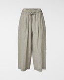 PANTALONI MELANGE CON COULISSE