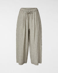 PANTALONI MELANGE CON COULISSE