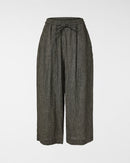 PANTALONI MELANGE CON COULISSE