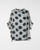 POLKA DOT BLOUSE