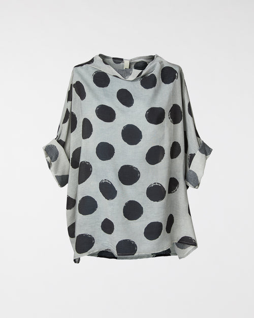 POLKA DOT BLOUSE