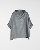 BLOUSE IN HERRINGBONE FABRIC