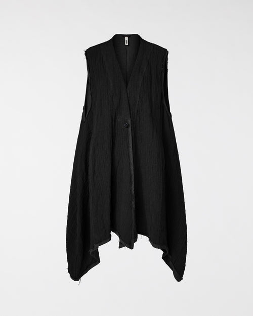 FRAYED VEST