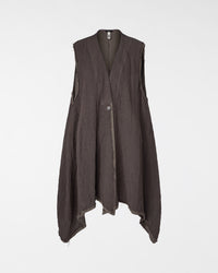 FRAYED VEST