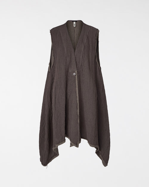FRAYED VEST