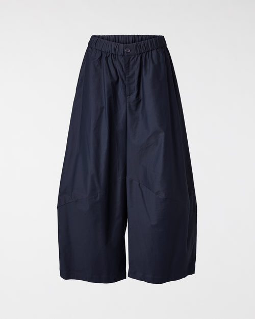 PANTALON BARREL EN COTON