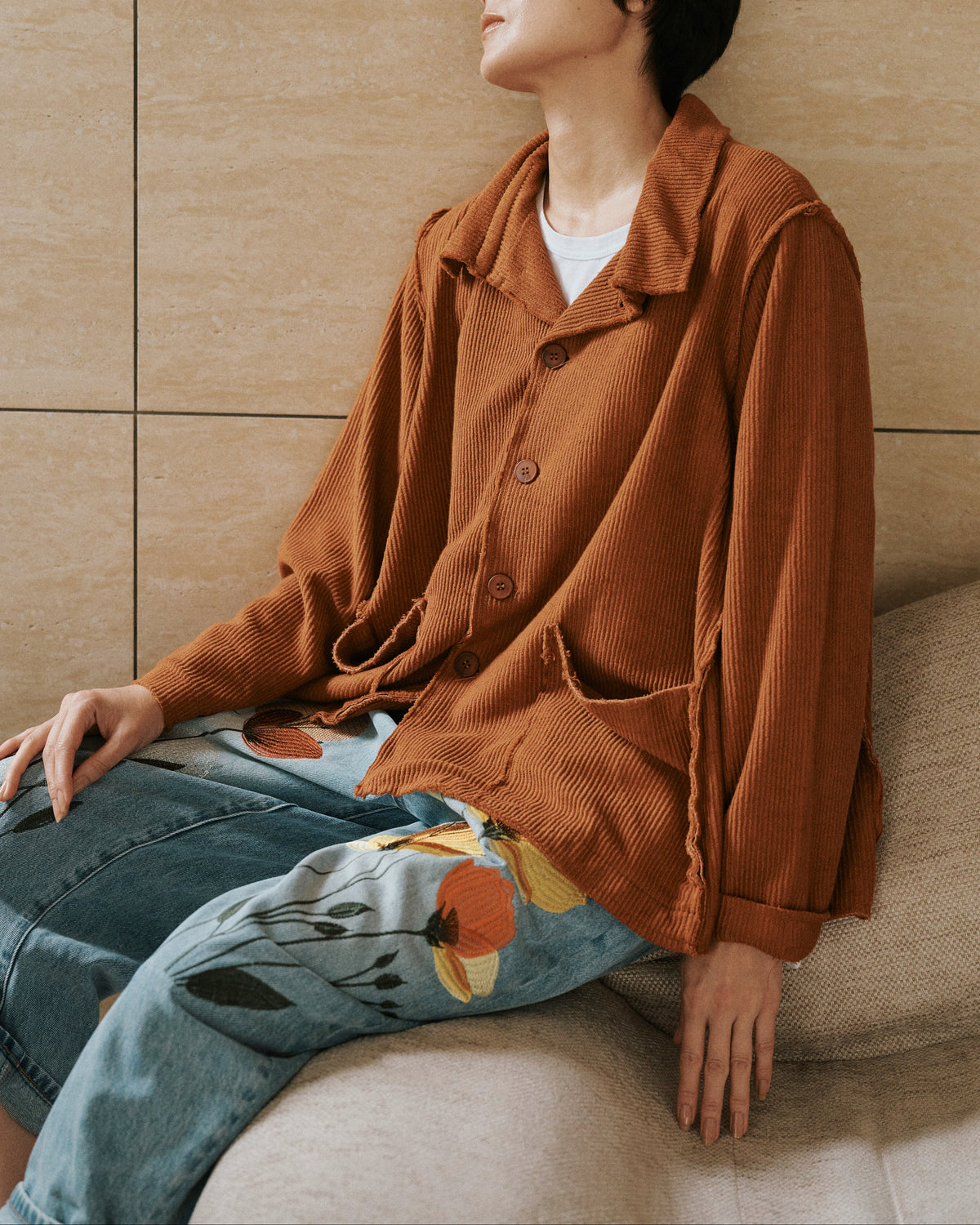 GRUESA CHAQUETA DE CORDUROY
