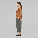 T-SHIRT WITH SEAMS IN COTTON JERSEY FABRIC