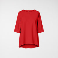 CAMISETA STRETCH EN PUNTO MILANO
