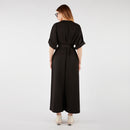 TUTA PALAZZO CON CINTURA