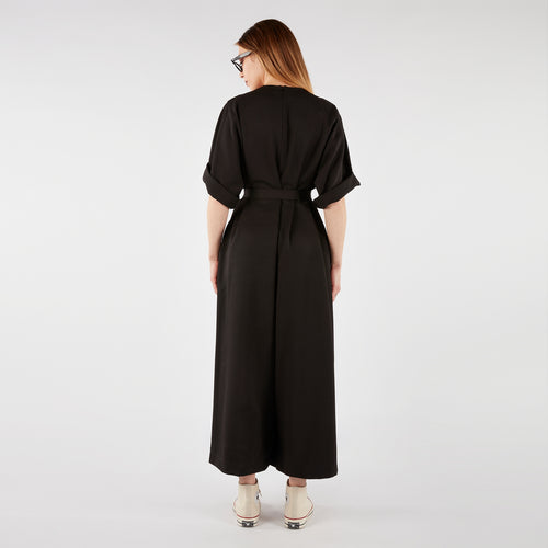 TUTA PALAZZO CON CINTURA