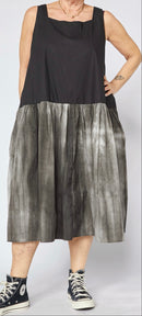 VESTIDO BICOLOR