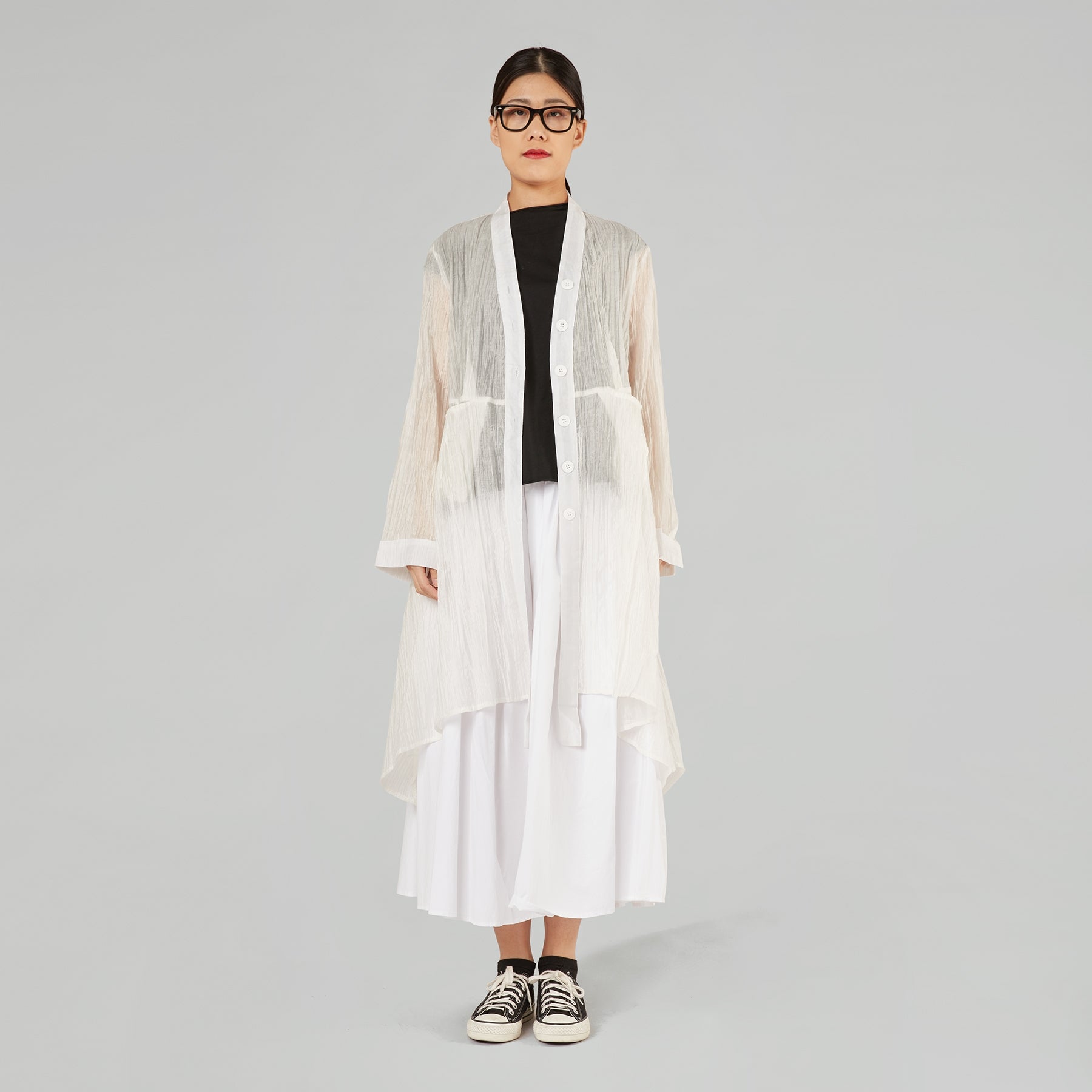 SLEEVELESS T-SHIRT IN JERSEY COTTON FABRIC