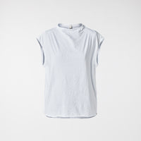 SLEEVELESS T-SHIRT IN JERSEY COTTON FABRIC