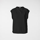 SLEEVELESS T-SHIRT IN JERSEY COTTON FABRIC