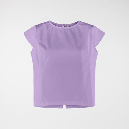 BLOUSE WITH TEARDROP CLOSURE ON THE BACK
