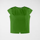 BLOUSE WITH TEARDROP CLOSURE ON THE BACK