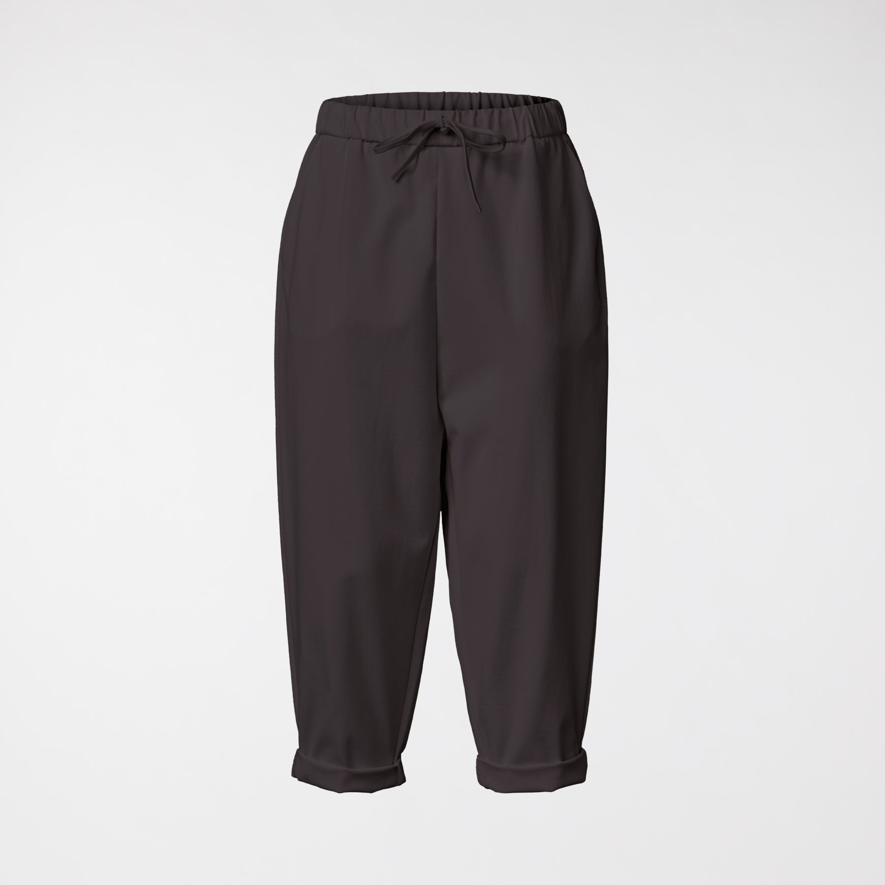 PANTALONES BAGGY EN PUNTO MILANO