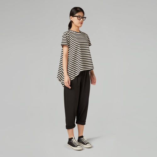 PANTALONES BAGGY EN PUNTO MILANO