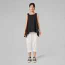 PANTALONES BAGGY EN PUNTO MILANO