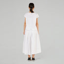 BLOUSE WITH TEARDROP CLOSURE ON THE BACK
