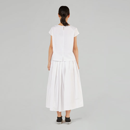 BLOUSE WITH TEARDROP CLOSURE ON THE BACK