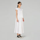 BLOUSE WITH TEARDROP CLOSURE ON THE BACK