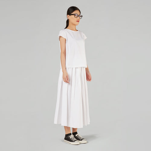 BLOUSE WITH TEARDROP CLOSURE ON THE BACK
