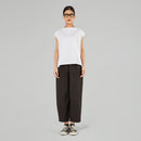 SLEEVELESS T-SHIRT IN JERSEY COTTON FABRIC