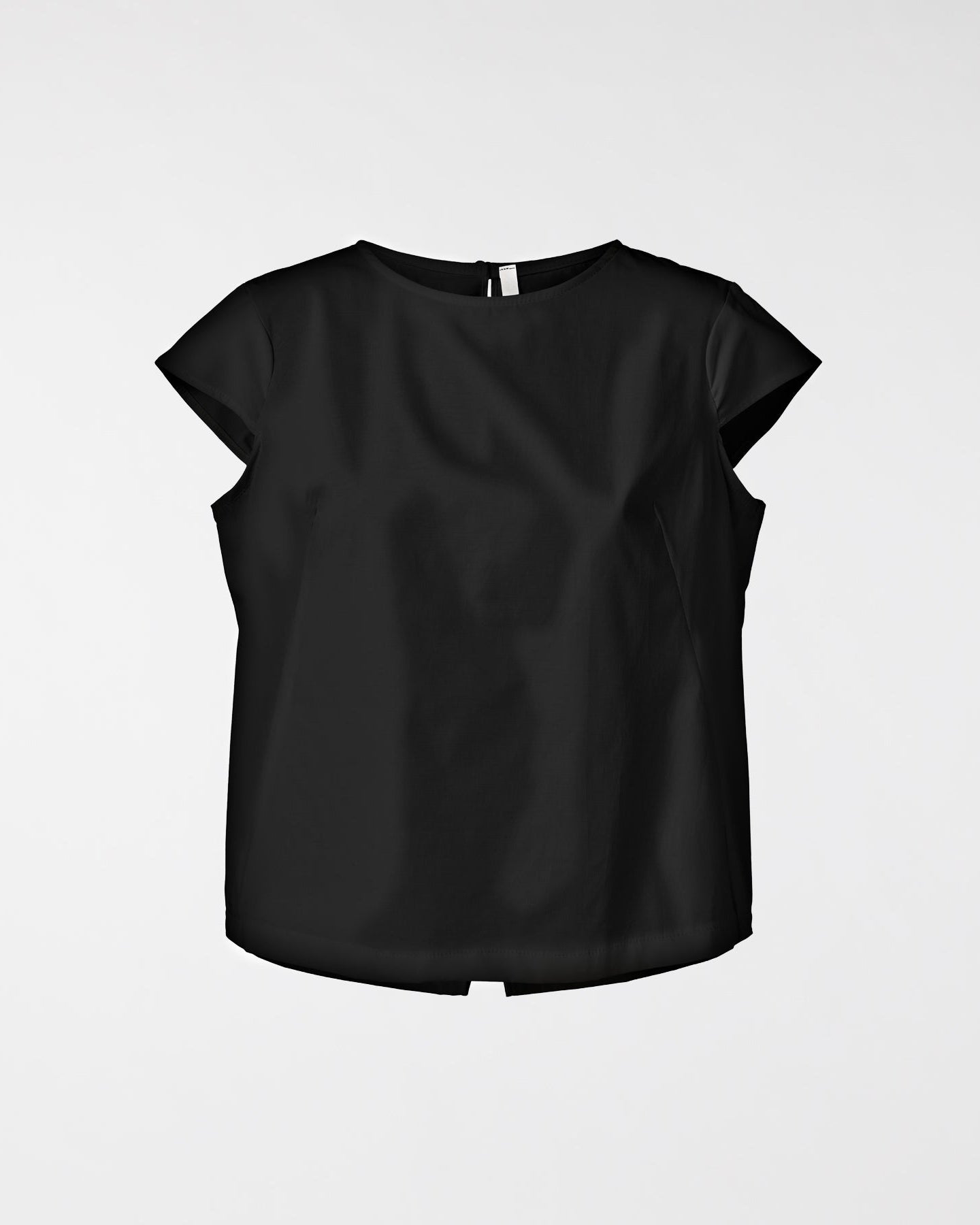 BLOUSE WITH TEARDROP CLOSURE ON THE BACK