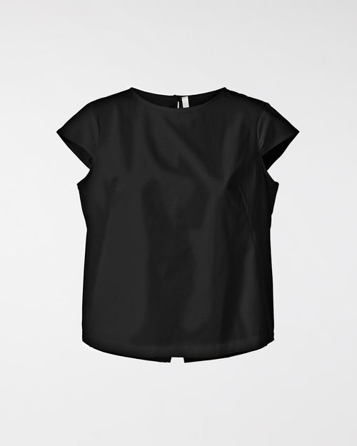 BLOUSE WITH TEARDROP CLOSURE ON THE BACK