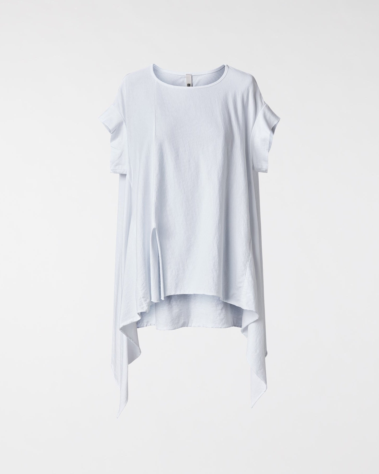 T-SHIRT CON PUNTA SUI LATI