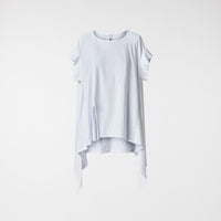 T-SHIRT POINTU SUR LES CÔTÉS