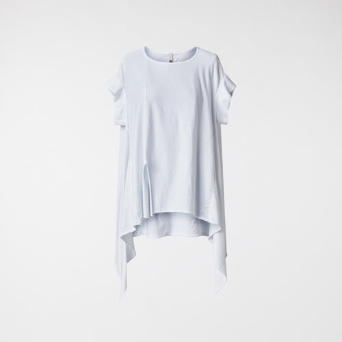 T-SHIRT POINTU SUR LES CÔTÉS