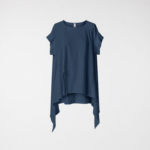 T-SHIRT POINTU SUR LES CÔTÉS