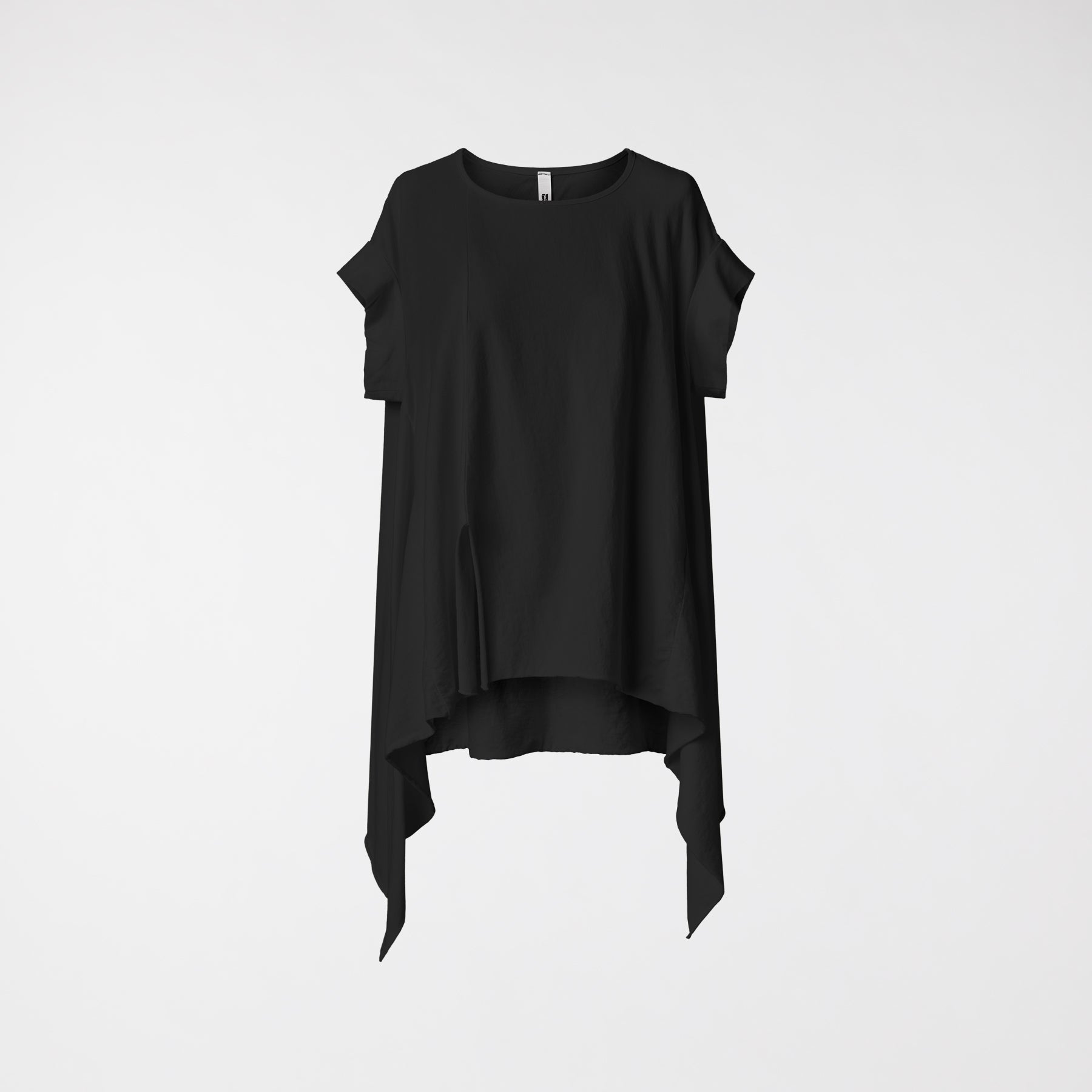 T-SHIRT POINTU SUR LES CÔTÉS