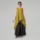 FLARED LINE TROUSERS IN POPLIN COTTON FABRIC