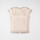 BLOUSE WITH TEARDROP CLOSURE ON THE BACK