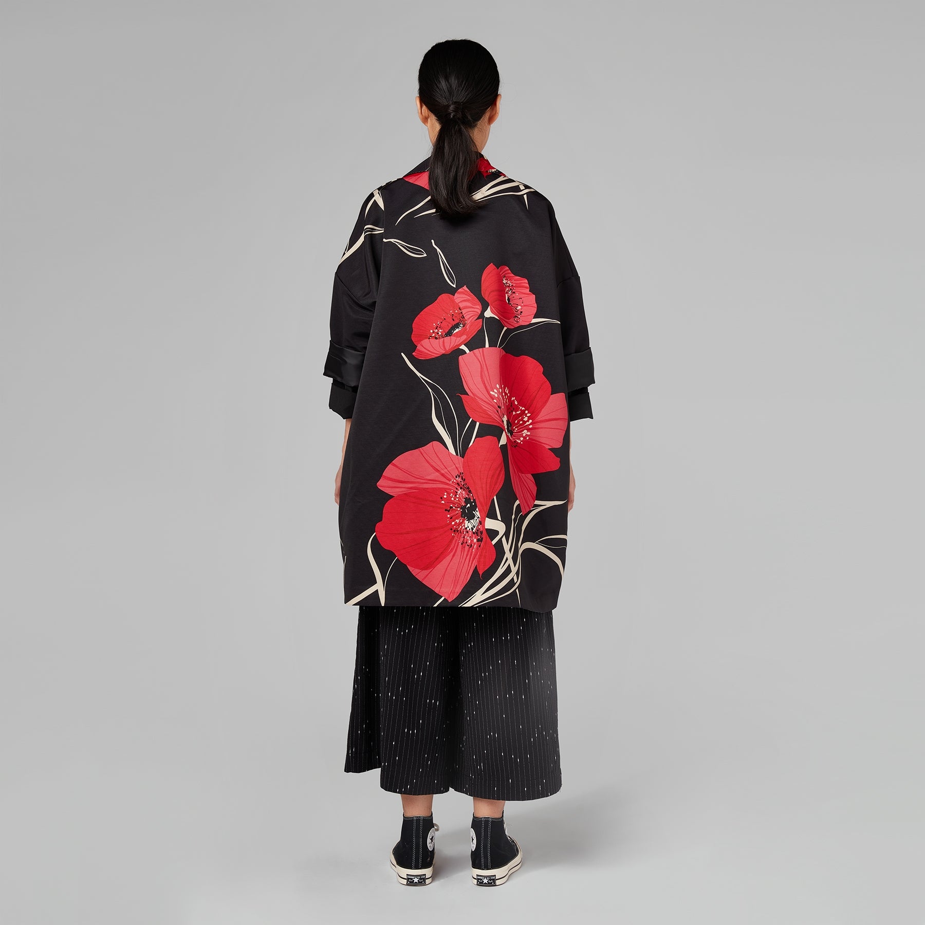 KIMONO JACKET WITH POPPY – Wendy Trendy s.r.l.